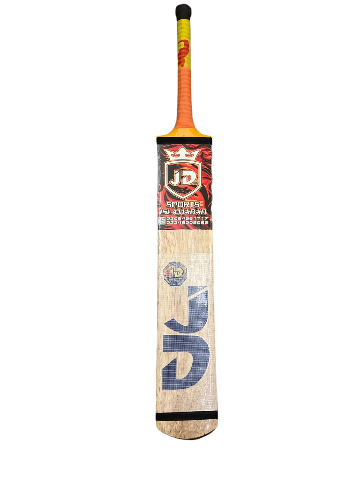 JD Taimoor Mirza Signed Bat