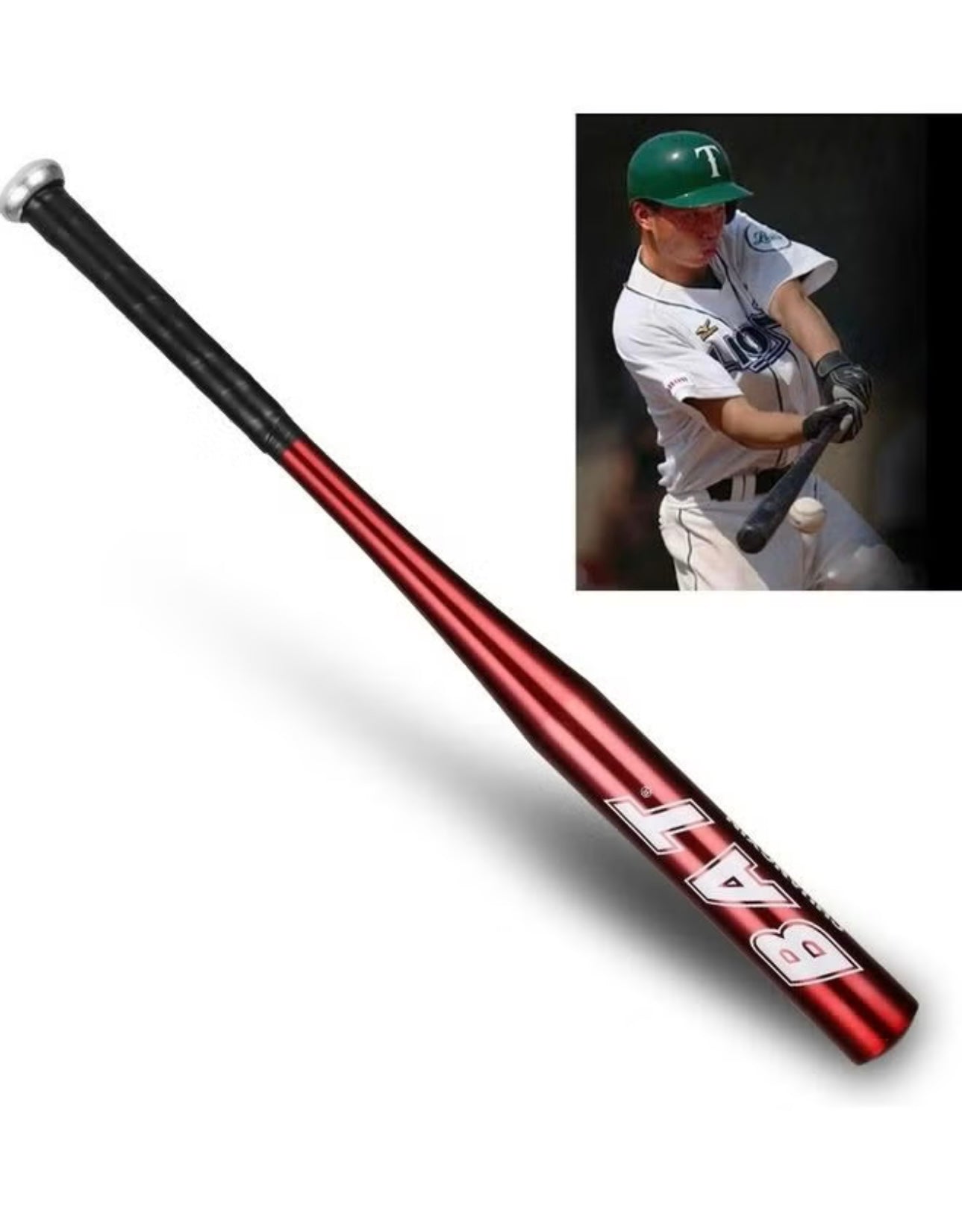 Aluminium Alloy Baseball Bat Red