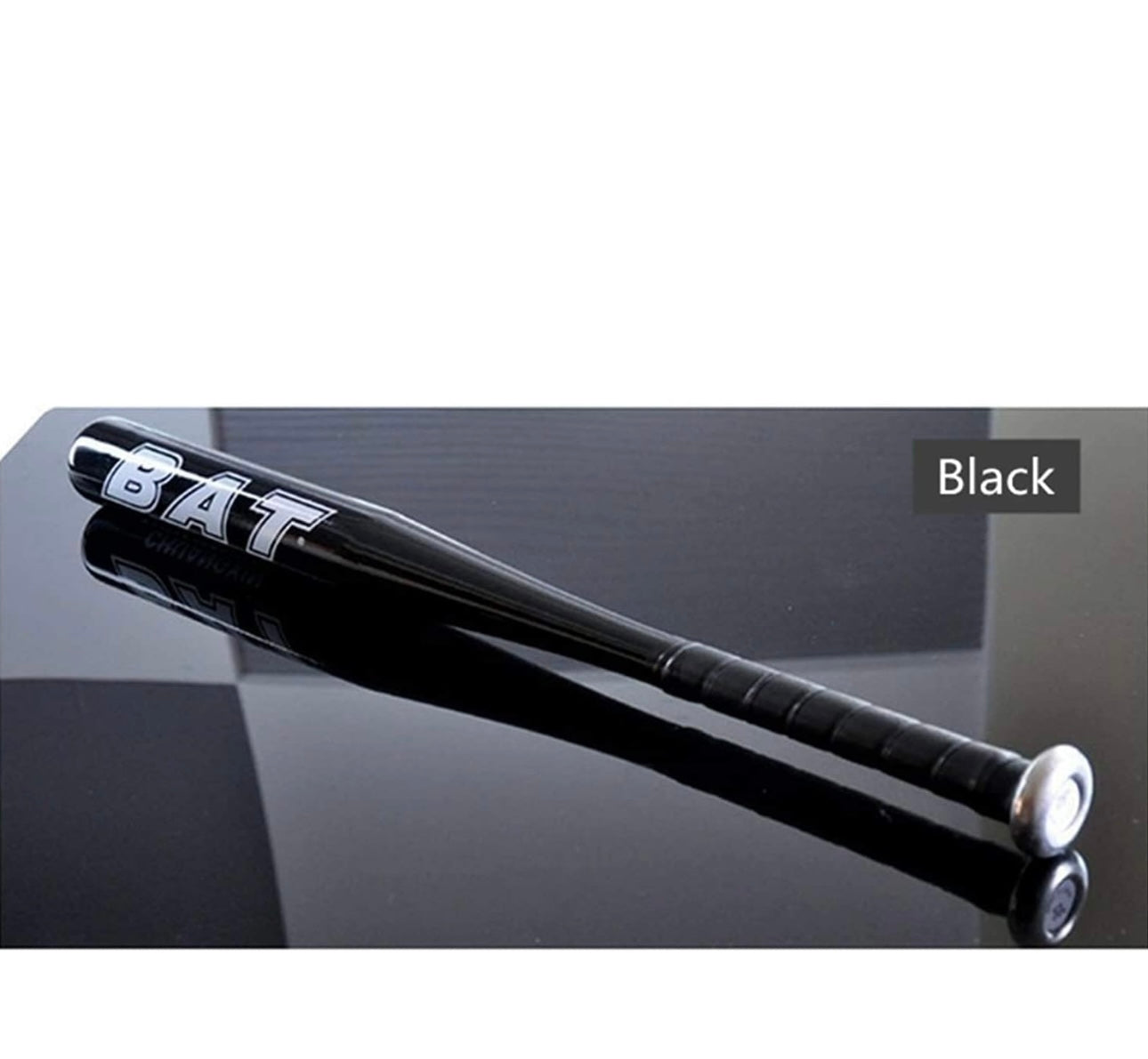 Aluminium Alloy Baseball Bat Black 28 Inches