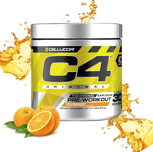 c4 preworkout orange burst 30 servings